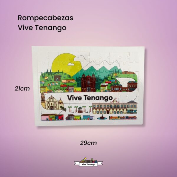 Rompecabezas Vive Tenango Medidas